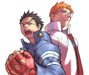 Arte Batsu y Kyosuke Rival Schools