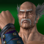 Retrato Heihachi Mishima Soul Calibur 2