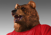 Retrato Kuma Tekken 4