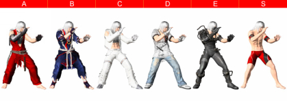 Trajes Jean Kujo Virtua Fighter 5 Final Showdown
